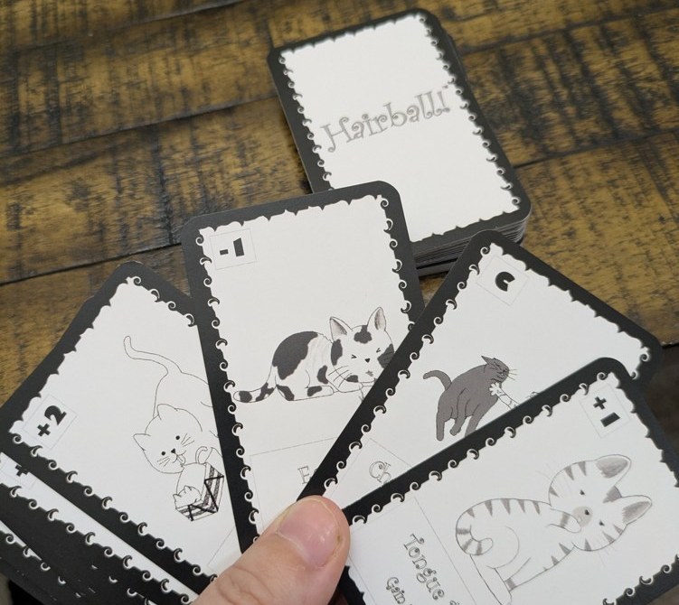 Hairball! card game