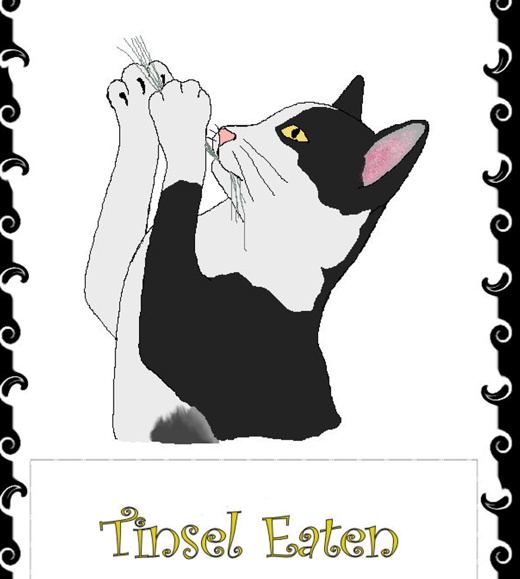 Christmas expansion card: Tinsel Eaten